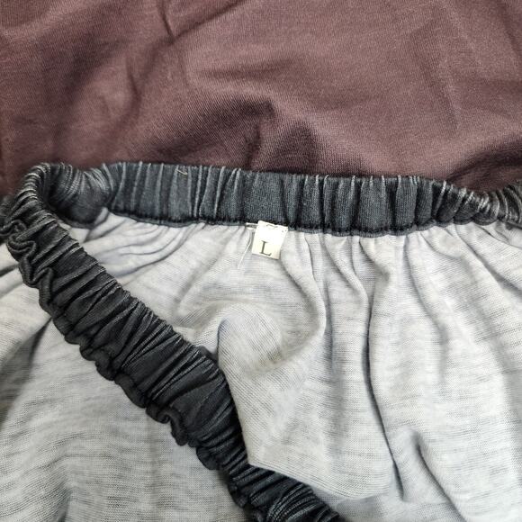 Summer Cover Up Tank Top Casual Lounge Dress w/ Pockets Women's Size L - Picture 4 of 4